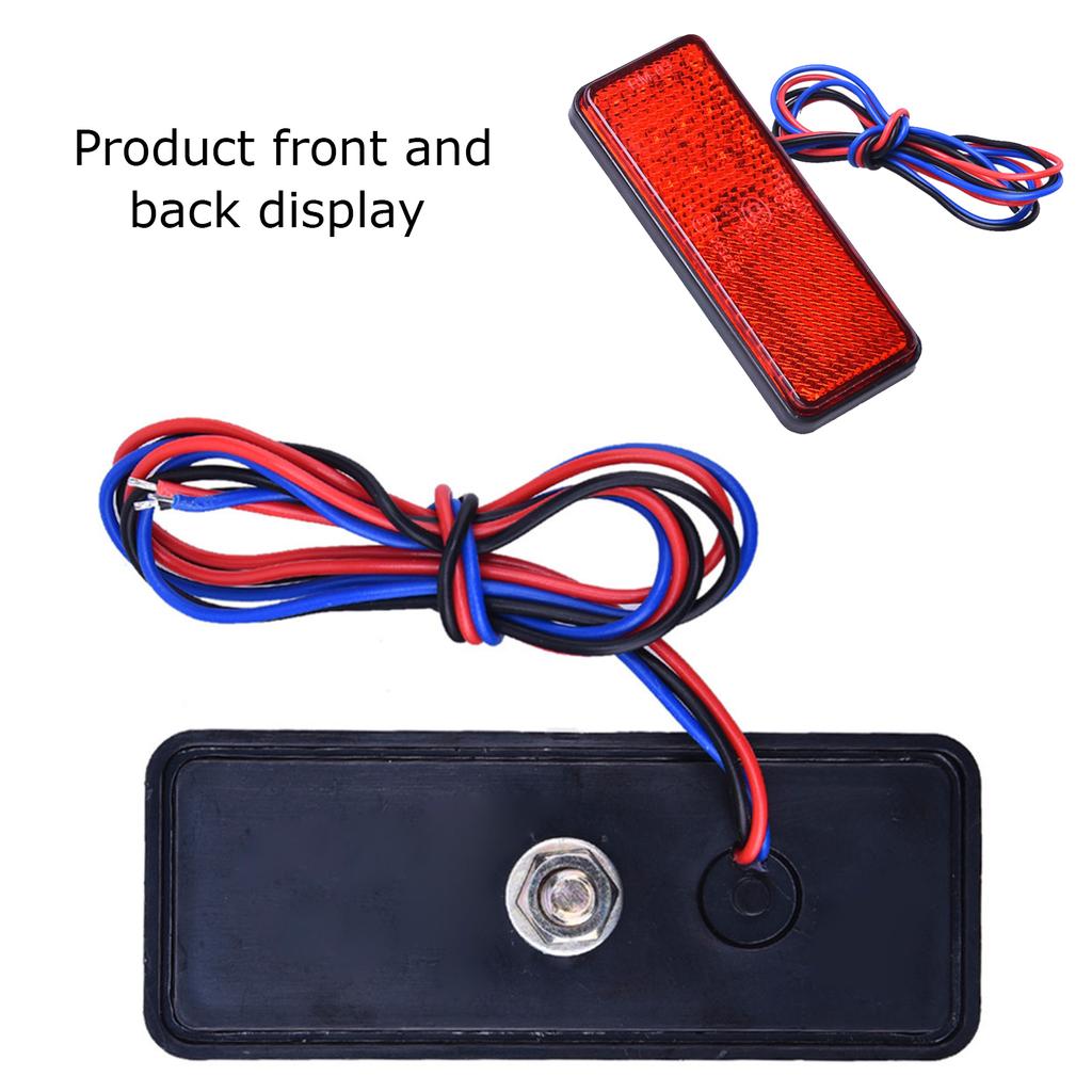 Мотоциклетный светодиодный стоп-сигнал Задний фонарь Стоп-сигнал Светодиодный отражатель Мотоциклетный стоп-сигнал Задний фонарь для мотоцикла 12 В Сигнальная лампа для мотоцикла Мотор