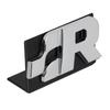 Car Metal SR Logo Front Grille Badge Emblem Rear Trunk Decals Sticker For SR32 SR35 SR36 MK4 MK5 MK6