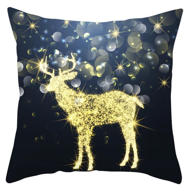 Рождественская серия «Снежная сцена» Наволочки Домашняя наволочка для дивана Чехлы для подушек для автомобиля Домашнее использование