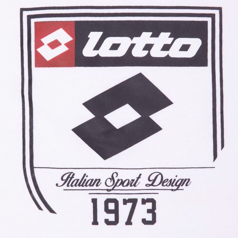 T-shirt Mottled Fabric Printed Logo Coat of Arms Child LOTTO