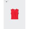 Uniqlo Япония Складки Футболка без рукавов