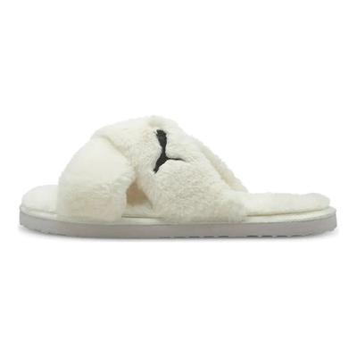 Кроссовки Fluff X Strap Slide Whisper White Women Black 384936-02