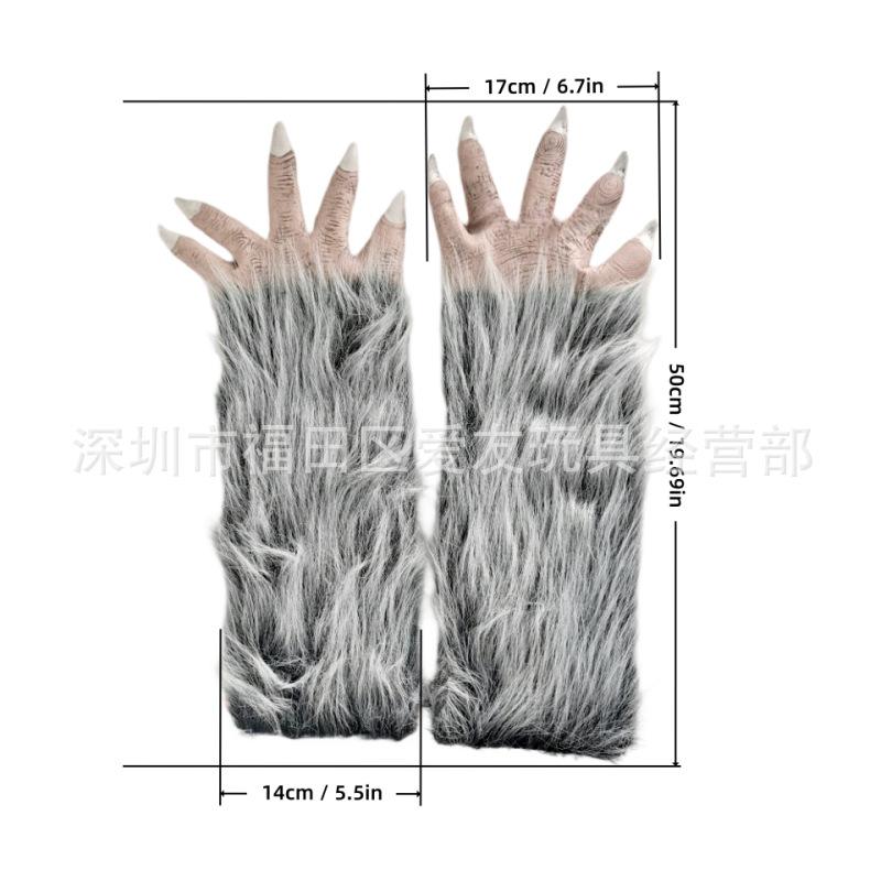 Lucifer Lucifer Human face COSPlay Scary Headgear Halloween Animal Headgear