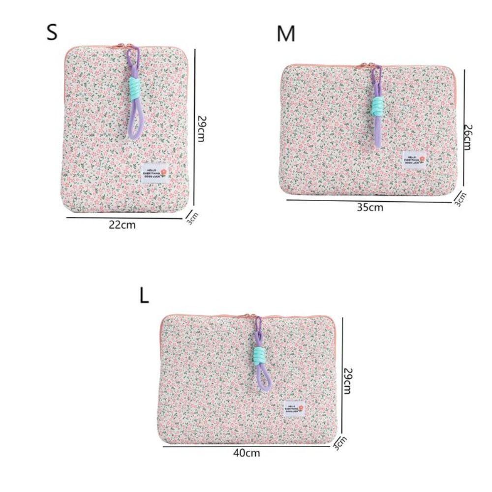Чехол для ноутбука с цветочным узором, портативная ударопрочная сумка-чехол для ноутбука/планшета, для MacBook Air 13.6 A2681/HP /ASUS/Ipad Pro12.9