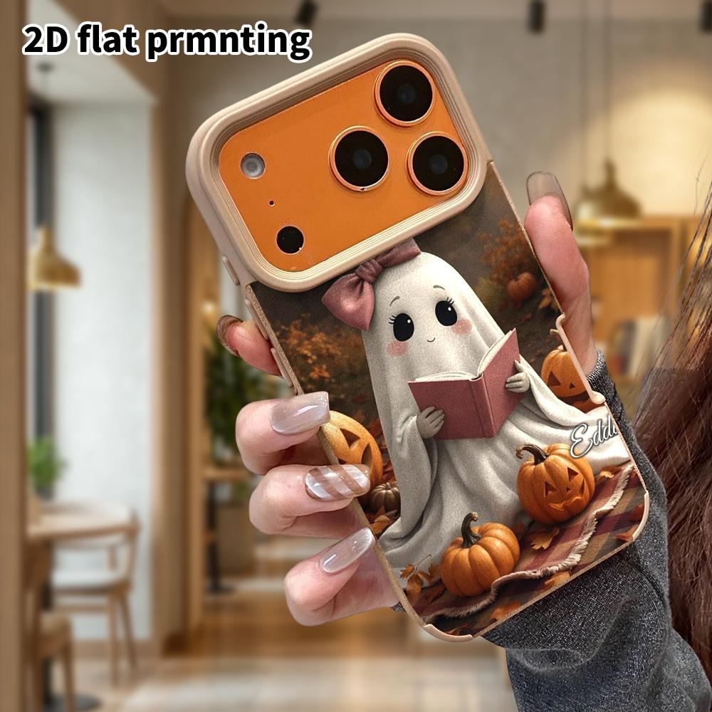 Phone Case: Lambskin 2D Flat Samsung Galaxy A34 A35 M05 M06 S20 S22 S21 FE Plus 5G Protective Case, Calm and Gentle, Christmas and Halloween Gift