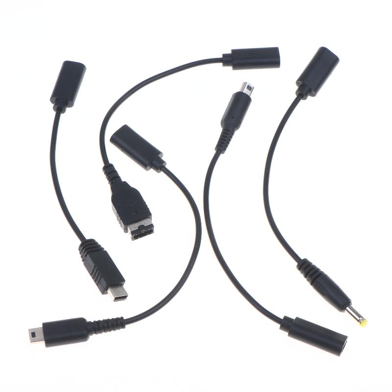 1 шт. Кабель-переходник для линии питания USB C Зарядный кабель Провод Тип-C Для Nds Ndsi Gba Sp 2Ds New 3Ds Ll Xl Psp1000 2000 3000