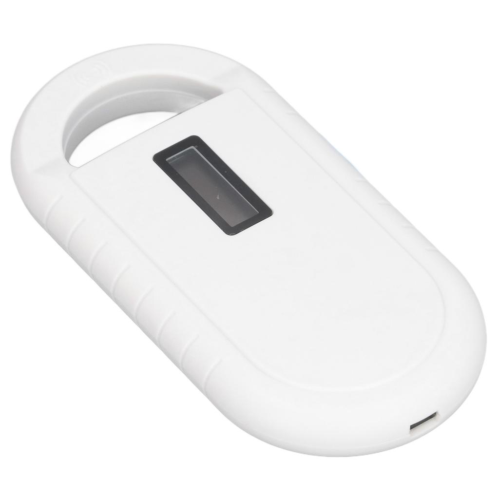 Pet ID Microchip Scanner 134.2KHz USB Rechargeable Animal Card Reader with Storage Function for