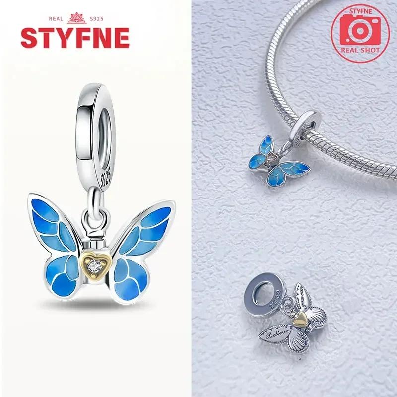 Медьоригинал Звездное небо Подсолнух Зеленое пшеничное поле Масляная живопись Подвески Бусины Для женщин DIY Изящные украшения Подарок