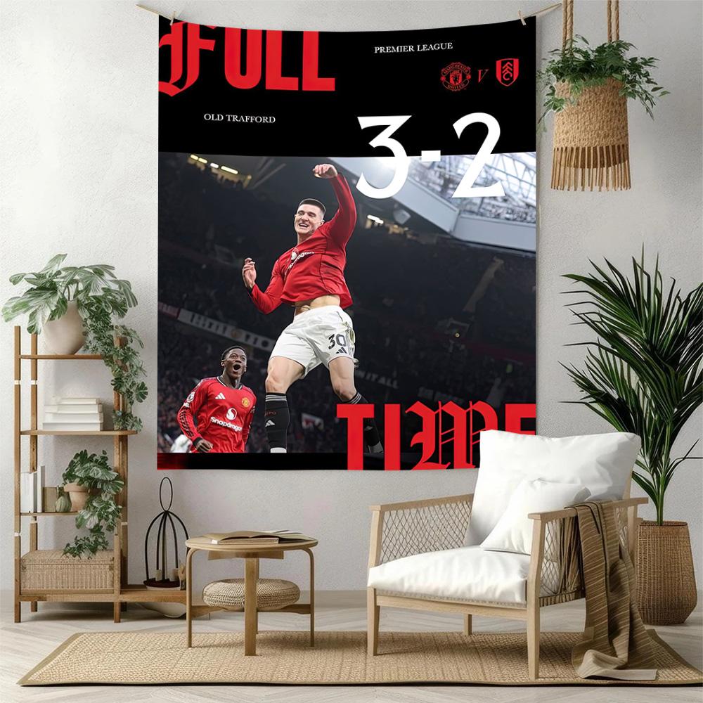 Manchester Wall Decor Tapestry Art For Pet Memorial Birthdaywedding Party Backdrop Family Gift