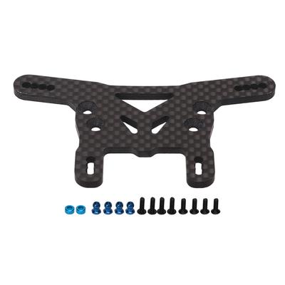 Передняя стойка амортизаторов из углеволокна для Tamiya XV02 58707 110 RC Модель автомобиля с дистанционным управлением Запчасти для модернизации