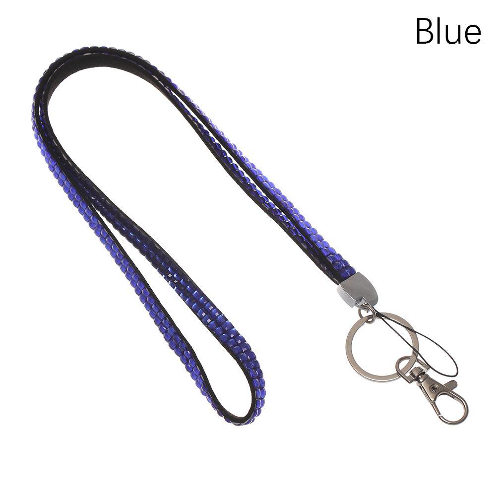 1 шт. Легкий кристалл выдвижной держатель для карт ожерелье шейный ремешок шнурок для подвешивания веревка