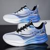 Mens Sneakers Lace Up Cushioning Anti Slip Wear-resistant Outdoor Marathon Sports Running Shoes Casual Walking Shoes for Man