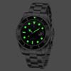 AKNIGHT Analog Stylish Easy To Luminous Arm Stainless Steel Water Resistant To Luminous Japanese Instruction Manual Men's Watch, Anti-reverse Bezel,