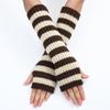 Arm Warmers Arm Warm Gloves Knitted Elbow Mittens Fashion Ankle Wrist Sleeves  Girls Women