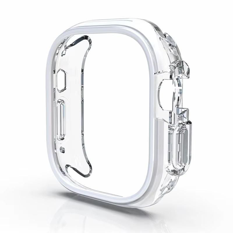 Защитный чехол для Apple Watch Ultra 2 49 мм 11 10 9 8 7 6 5 SE, противоударный чехол-бампер для экрана iWatch 46 мм 42 мм 45 мм 41/44 мм