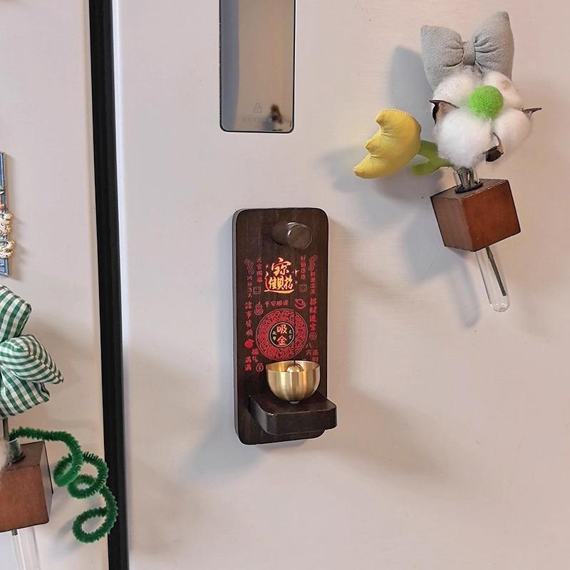 Japanese Doorbell Wood Wind Chime Wind Chimes Copper Bell Decorative Vintage Door Bell Home Decorations Campanillas De Viento