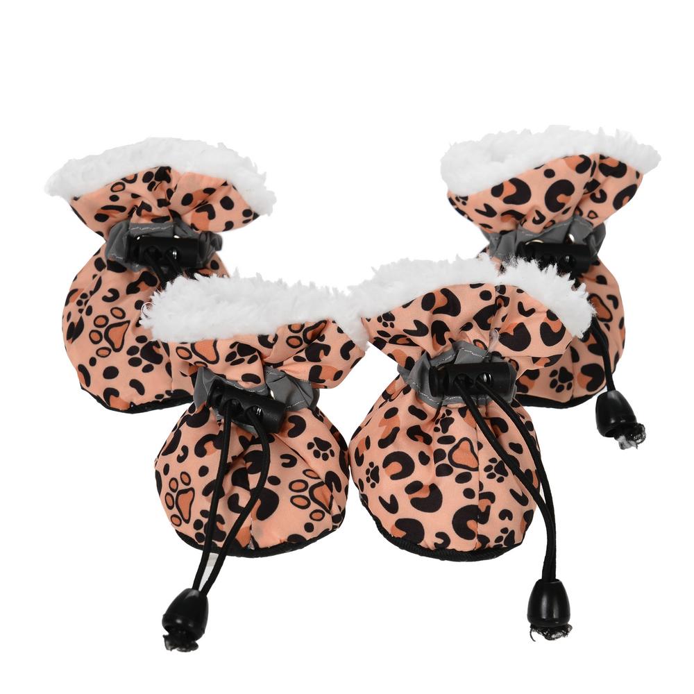 Зимняя обувь для собак, флисовые сапоги для маленьких собак, кошек, теплая обувь для котят, носки, товары для французских бульдогов, йоркширских чихуахуа