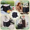 No-Spill Vehicle Drink Storage Bag 4 Compartment Car Cup Storage Pouch  Daily Driving