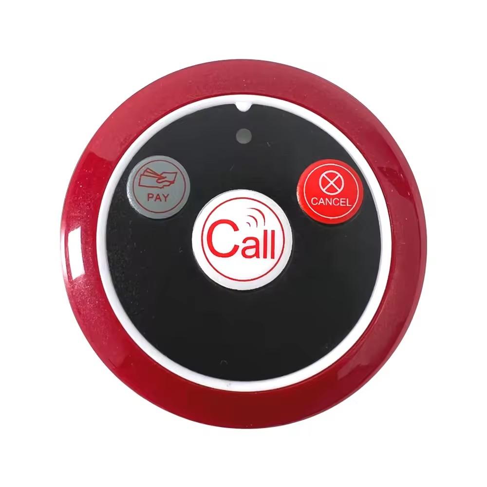 Wireless Cafe Spar Club Restaurant Service Waiter Table Calling Call Transmitter Button
