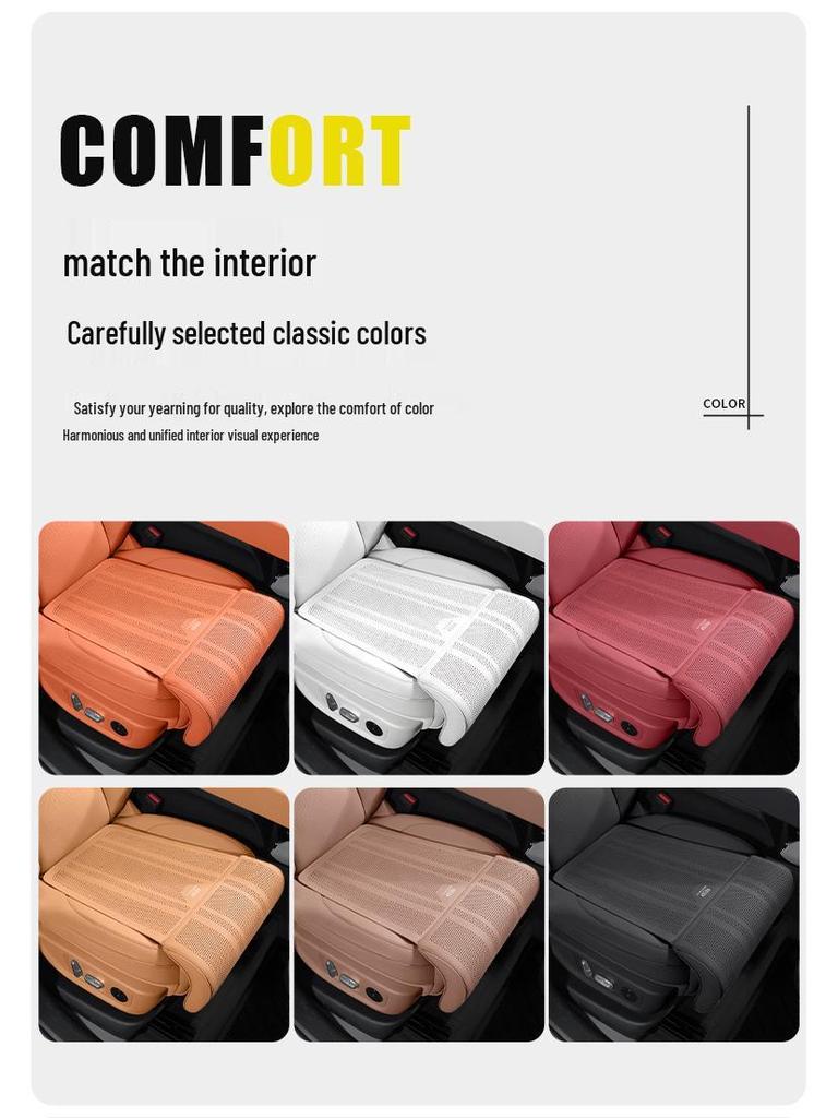 Enhanced Seat Cushion with Extended Leg Rest for Geometry A/C/E Firefly G6/M6 Drivers/Passengers