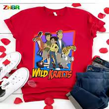 Wild Kratts Shirt Kids Tshirts Fan Gift T Shirt Fan Art Shirt Kids Movie Tshirt Boy Girl Outfits Kids Girls Boys Outfit Children