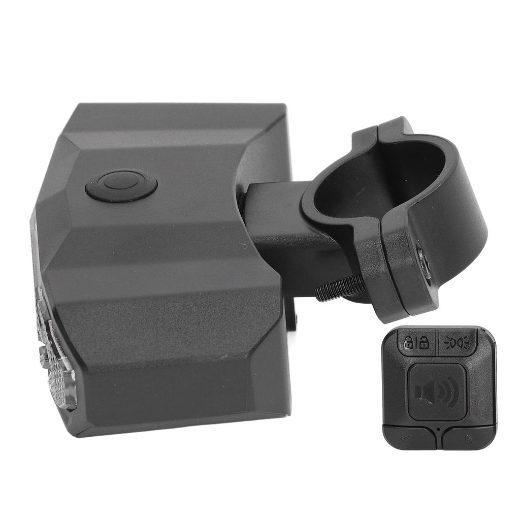 Multifunction Smart Bike Tail Brake Light with Remote Control Antitheft Alarm Function 6 Warning