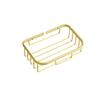 Brushed gold/Black Bathroom Roll Holder Aluminum Wall Mounted Shampoo Rack Toilet Paper Holder Bathroom Storage Basket Shelf