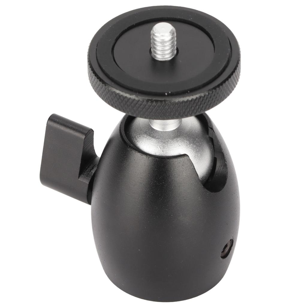 Штативная шаровая головка Алюминиевый сплав 1/4 дюйма Мини шаровая головка Адаптер для зеркальной камеры Монопод Слайдер Камера