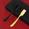 Опасная бритва для парикмахера с прямым лезвием, стабильная, для стрижки волос, бороды, бровей, инструмент для бритья из цинкового сплава, ручная бритва для депиляции, парикмахерская триммер