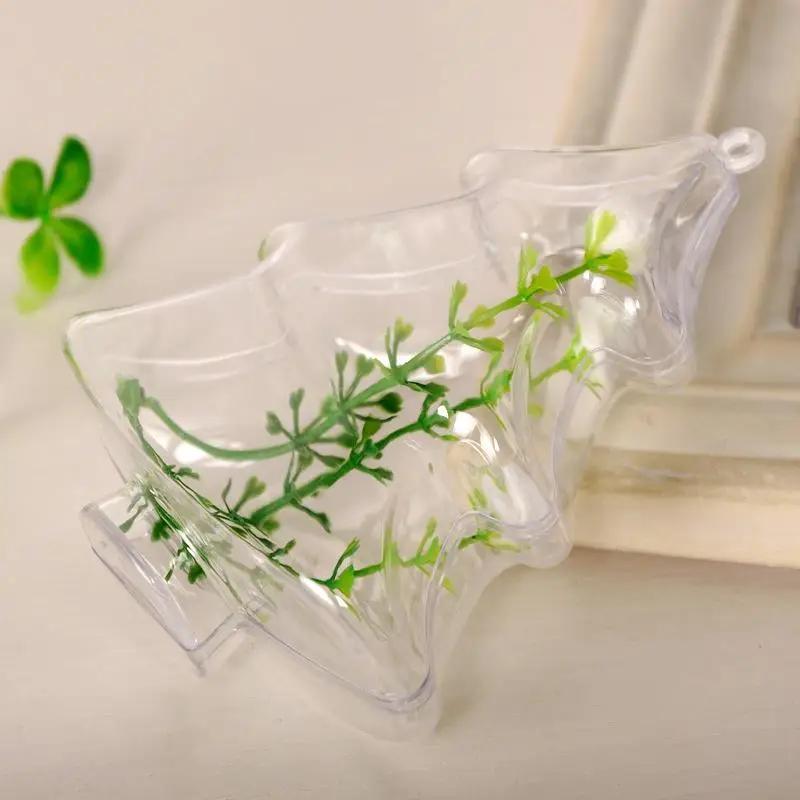 2 шт. Подарочная коробка для конфет Банка Банка Подарок Подвесные украшения Рождественский декор Шар Креативный.
