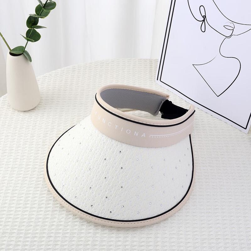 Three Dolphins Women's Wide Brim Sun Visor Hat