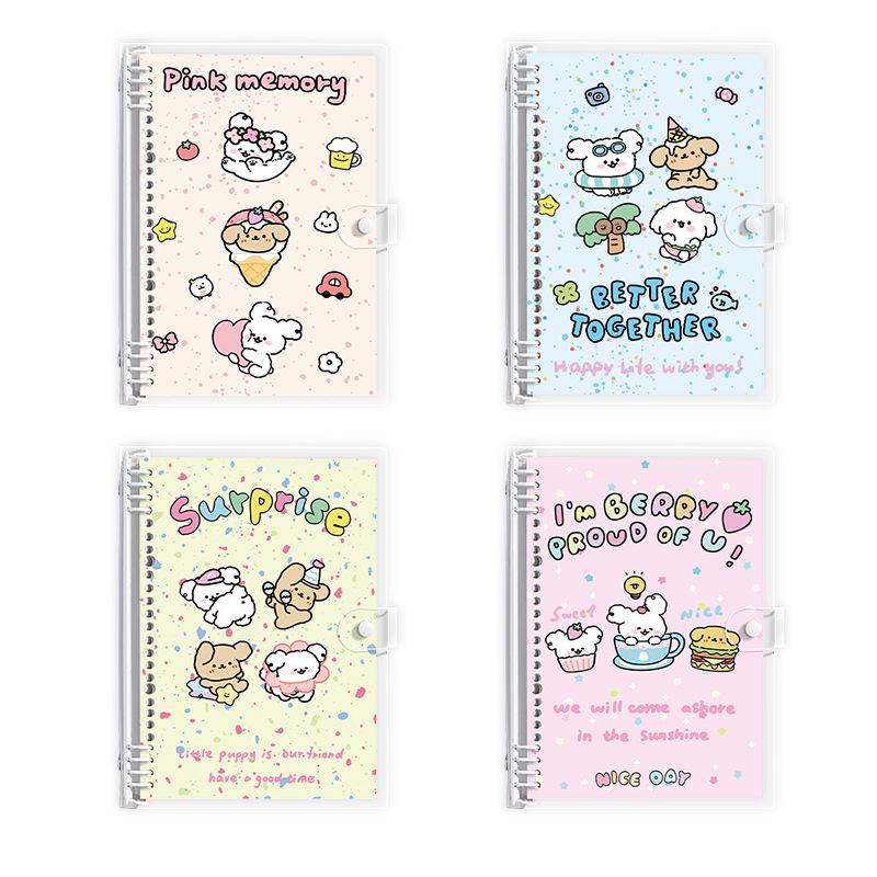 Премиальный съемный мягкий ПВХ-блокнот-папка формата А5 для студентов