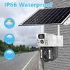 4K 8MP Dual Lens Solar 4G solar cameras wifi outdoor Camera Wireless Battery Low Powered IP Camara PIR Motion CCTV Video Surveillence