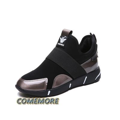 Спортивные Женские Женственные Слипоны Повседневная Обувь Утолщенная Мягкая Подошва Кроссовки Досуг Роскошь Удобная Обувь для Бега Круглый Носок Ленивые