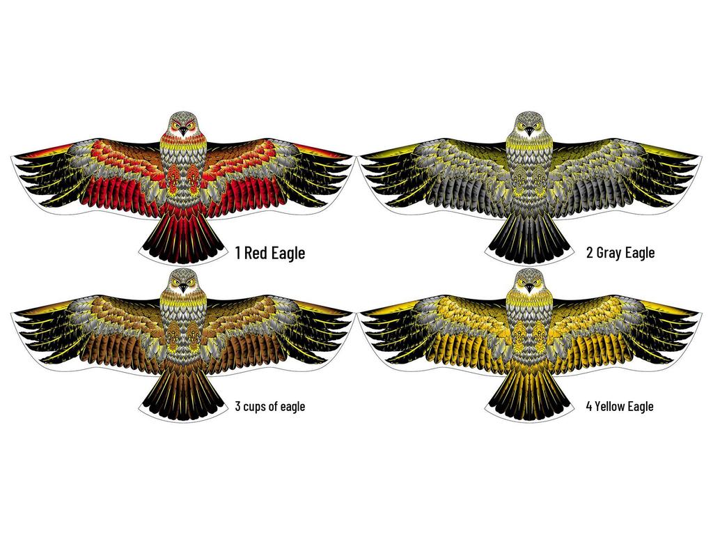 Воздушный змей Weifang Eagle с сетчатой тканью - Отпугиватель птиц