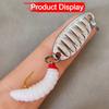 3Pcs Sequins Worm Bait Fly Fishing Accessories Bionics Bait With Rotating Sequins Fishing Goods Artificial Bait