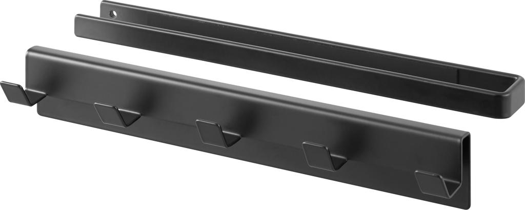 Набор настенных вешалок Yamazaki Smart для цвета x D6 x x D6 x x D6 x x D6 x Ш27 (10071), Коробки с 5 крючками, Черные, Ш27.5 В4.2см, Ш10.5 В4.2см, Ш10.5 В4.2см, Ш10.5