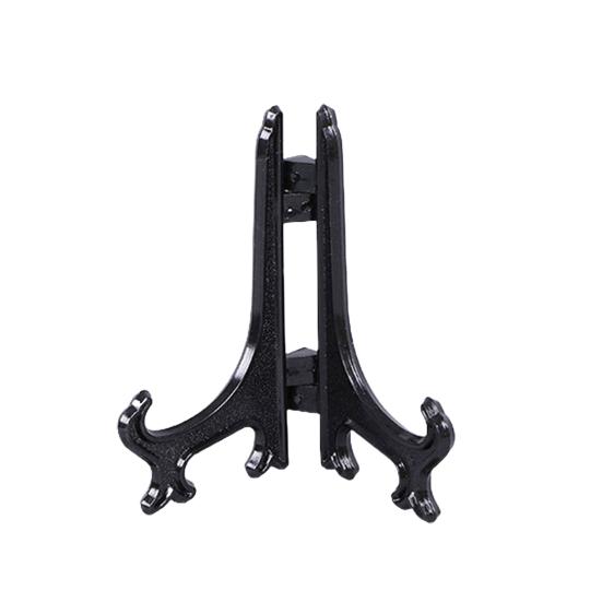 Держатель для дисплея тарелок, экологически чистый, для дома, переносная фоторамка, подставка для дисплея тарелок, мольберт, прочная, глянцевая, треугольная структура