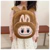 1Pc Cartoon Figure Labubu Backpack Bags Children School Bags Kawaii Labubu Bag Zimomo Schoolbag Girls Boys Outdoors Storage Bag Gift