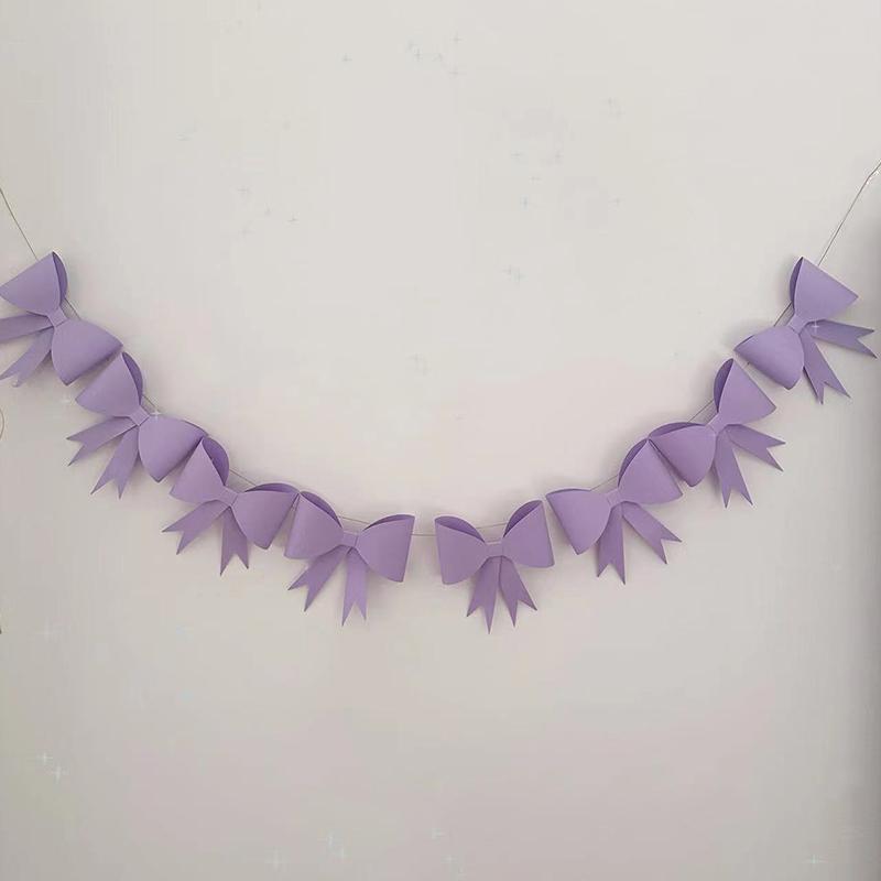 1 шт. настенное украшение на день рождения, свадебный душ, бант, подвесной бант, сделай сам, принадлежности для тематической вечеринки, баннер для вечеринки, реквизит для фотосъемки, 5 цветов