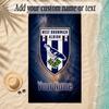 Beach TowelWest Bromwich Albion FC Custom Name Text Personalized Soft Towel for Beach Pool Indoor Home Decor Gift