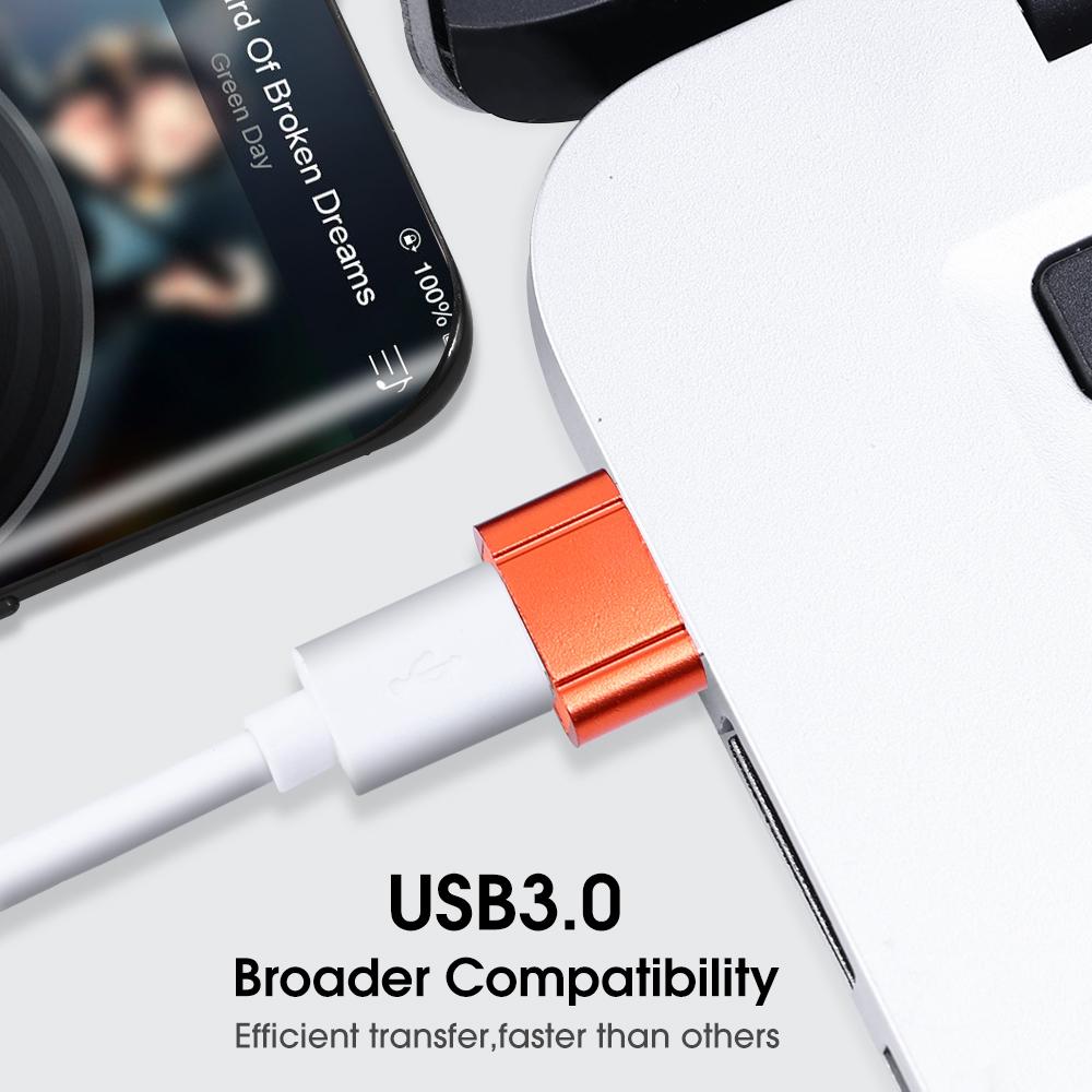 USB на Type-C OTG Адаптер USB C Папа на USB Type-C Мама Конвертер для Macbook Xiaomi Samsung Huawei USBC OTG Разъем