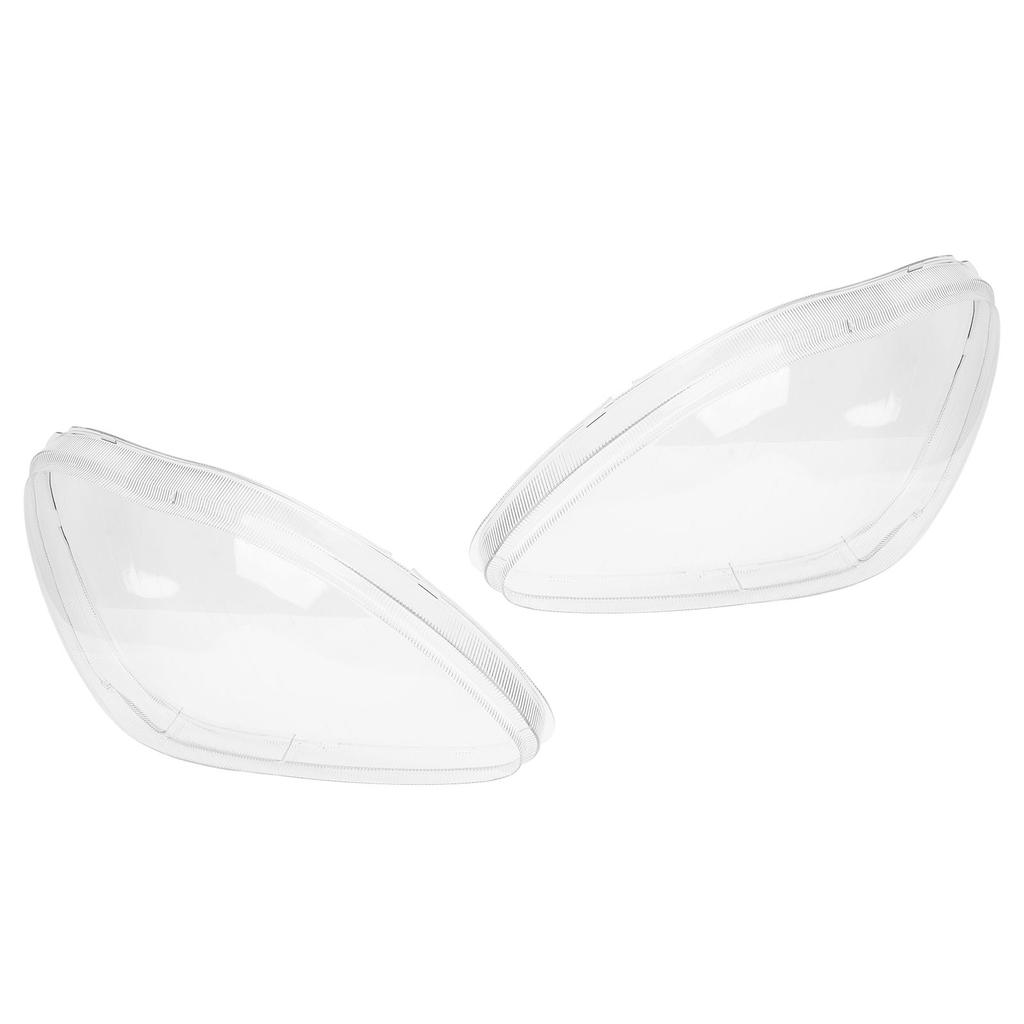 1 пара прозрачных крышек для фар, левая и правая передняя крышка для фары, сменная для Benz