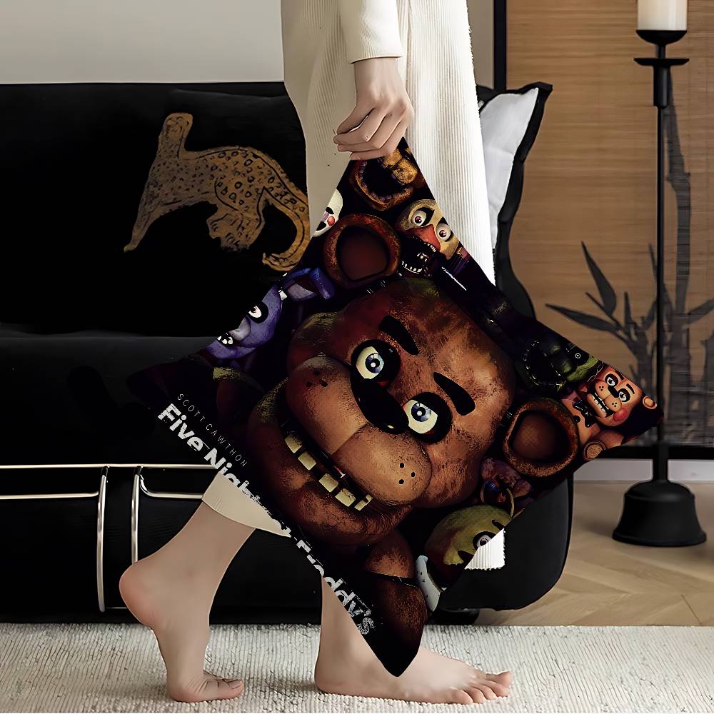 Fnaf Пять ночей с Фредди Декоративная эстетика комнаты Наволочка Домашний декор Спальня Диван-кровать Подушка для дивана 45X45