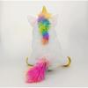 30CM Hand Dolls Children's Toys Plush Rainbow Unicorn Cute Unicorn Family Story Role Playing Finger Toys