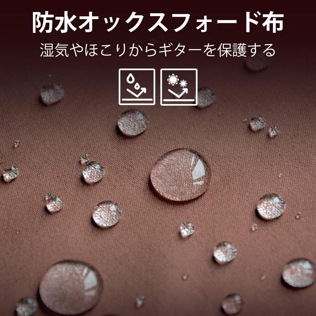 CAHAYA 6 карманов дюймовая сумка для акустической гитары водонепроницаемая ткань Оксфорд улучшенный мягкий чехол для акустической гитары тип рюкзака большая емкость 6 карманов плечо