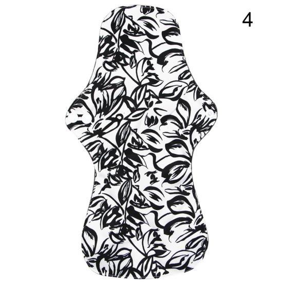 Менструальные прокладки из бамбукового хлопка, многоразовые, моющиеся, гигиенические прокладки большого размера