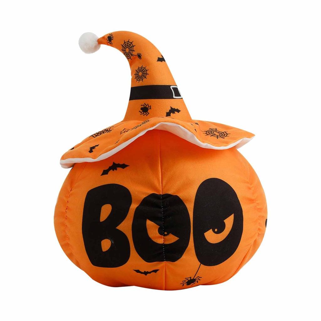 Подушка на Хэллоуин Милая плюшевая игрушка на Хэллоуин Украшение для семейной вечеринки Плюшевая игрушка-подушка Подушка для украшения вечеринки на Хэллоуин