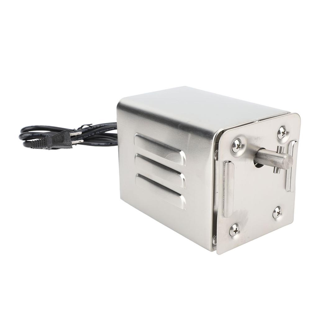 Grill Rotisserie Motor 15W 110lb Load Bearing Auto Rotation Electric Barbecue Motor for Pig Chicken