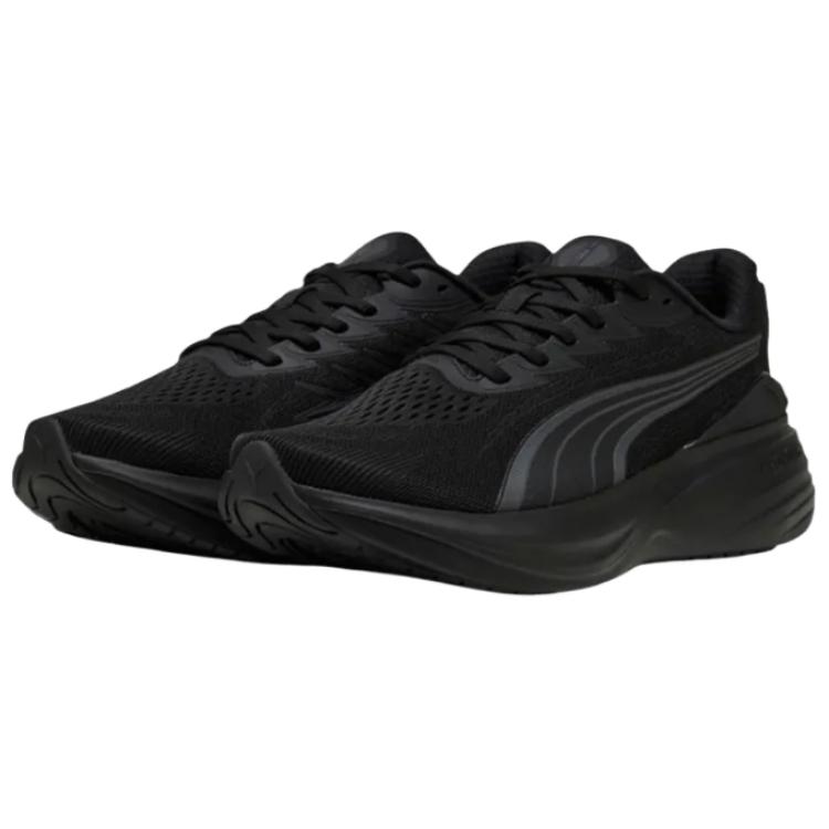 Puma Scend Pro 3 Удобные Прочные Беговые Кроссовки Унисекс Кроссовки Черный 313498-02